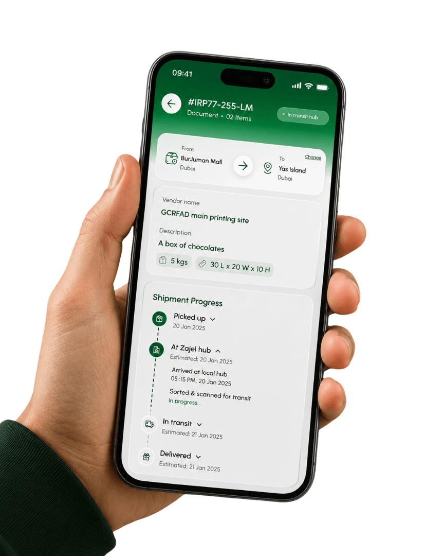 Track in real time