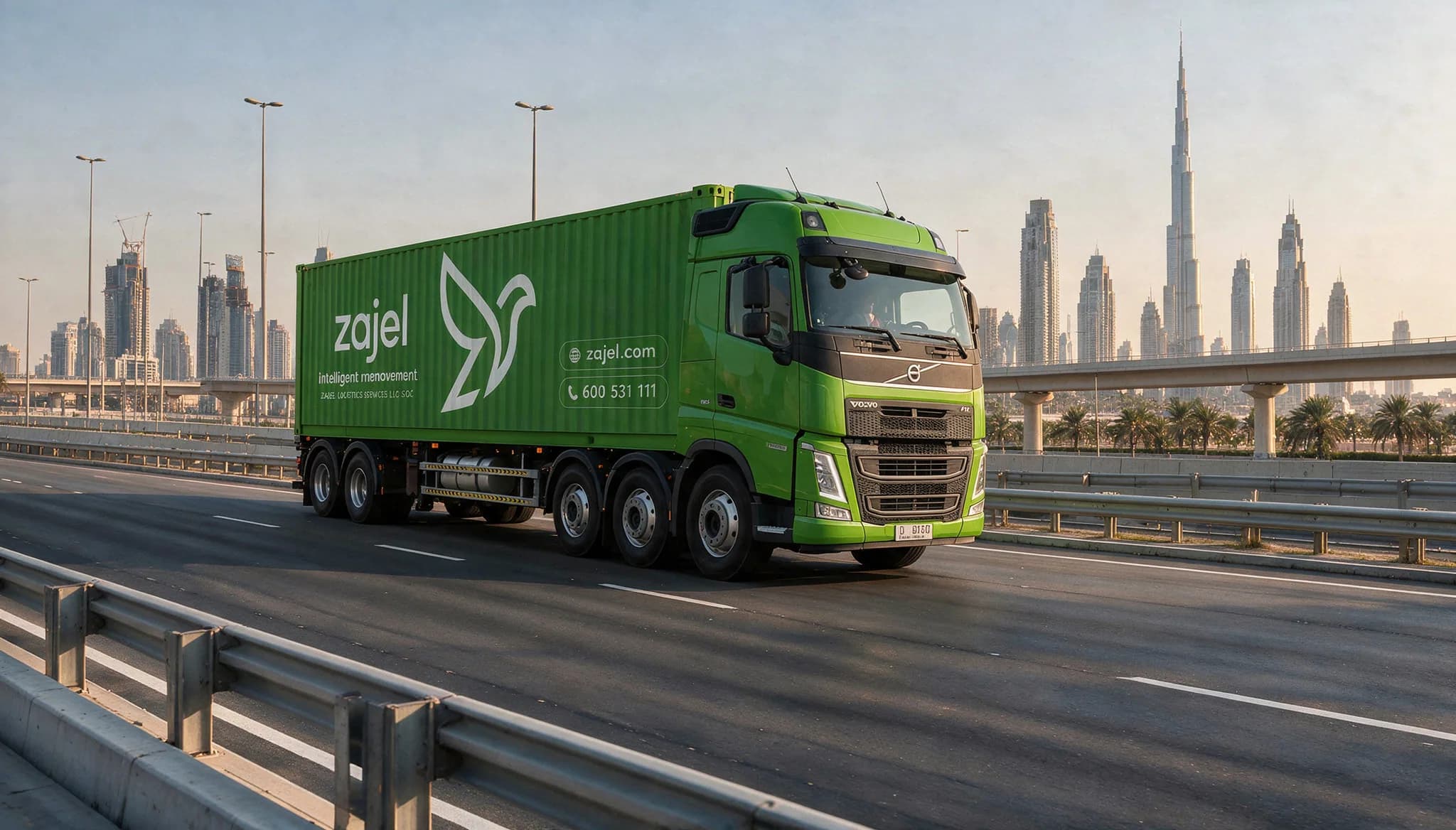 GCC Cross Border Road Logistics Truck