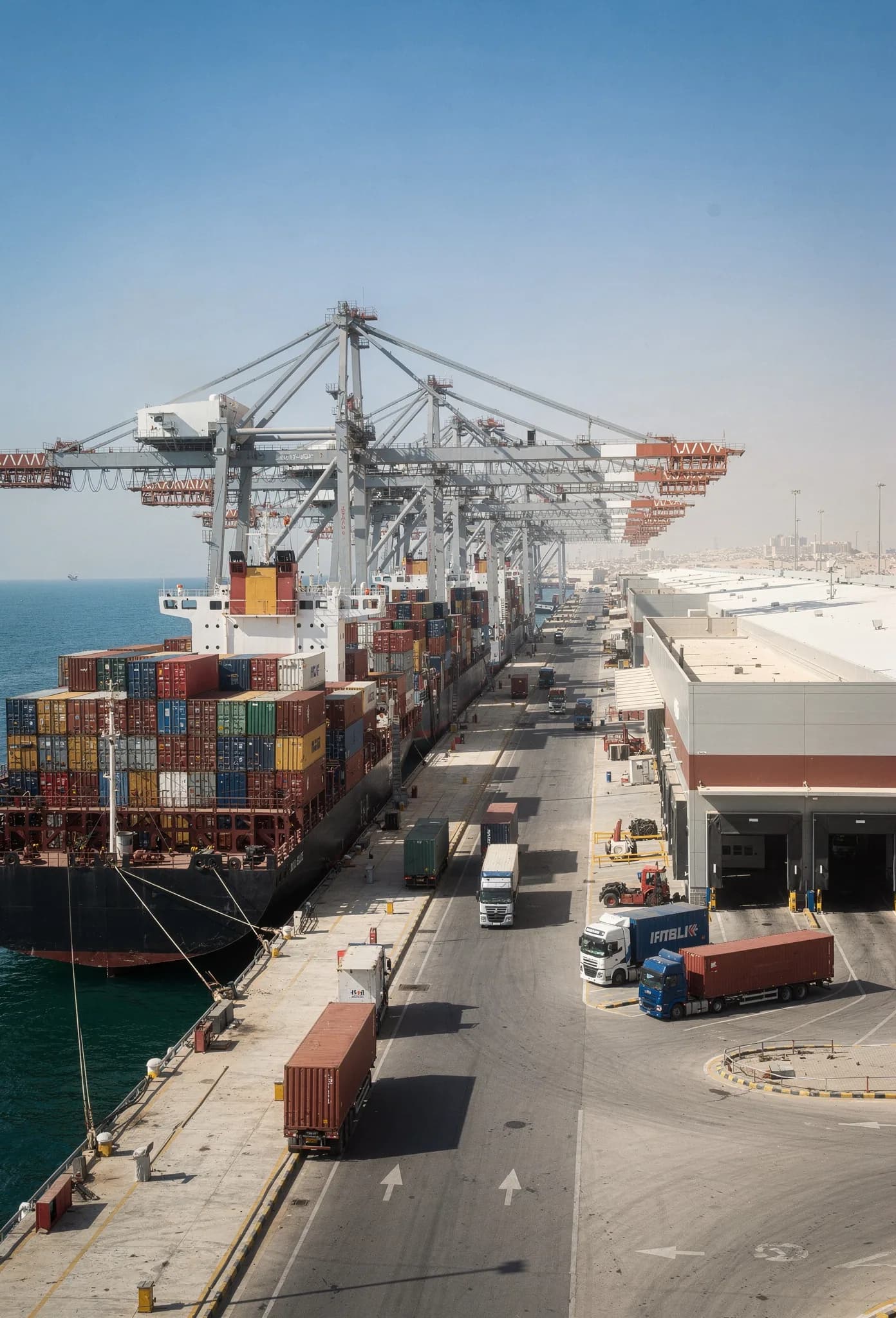 Proximity to Jebel Ali Port