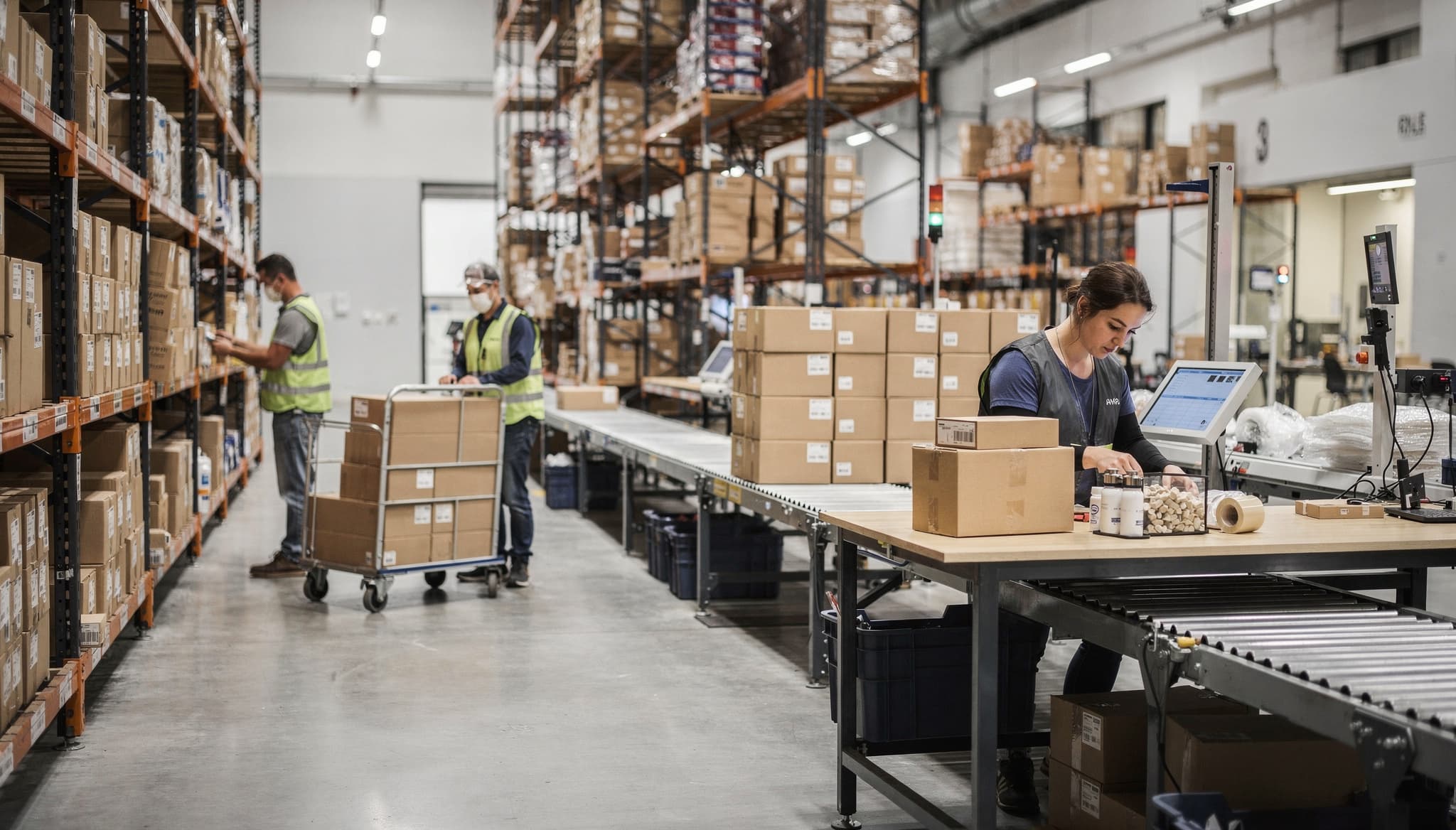 E-commerce
Fulfillment Warehousing